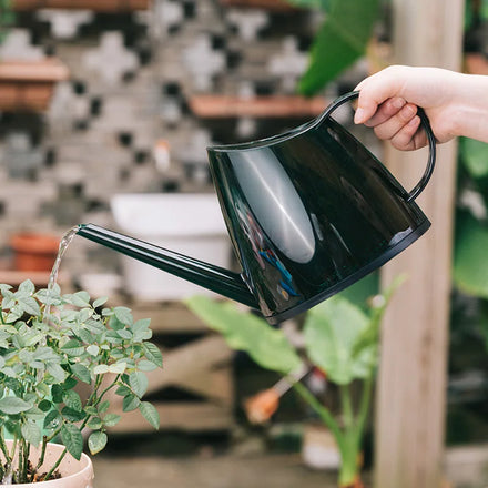 Modern Plastic Watering Bottle with Long Spout Translucent Material Indoor Garden Plant Mister Spray for Indoor Gardens