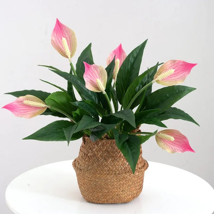 Good Quality Latex Artificial Flamingo Flower Garden Wedding Outdoor Decoration Plant