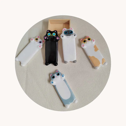 100pcs Kawaii Cartoon Cat Resin Flat Back Charms Scrapbook Hair Bow Making DIY Crafts Jewelry Accessories