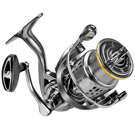 Topline Spinning Fishing Reel Metal Spool Saltwater Freshwater Carp Fishing Wheel Boat Casting Fishing Spinning Reel