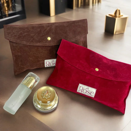 Custom Logo Velvet Travel Makeup Pouch Jewelry Packaging & Display Bag for Cosmetic and Makeup Storage Envelope Pouch