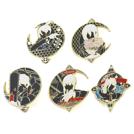 Custom Metal Anime Character Design Casting Enamel for Badge