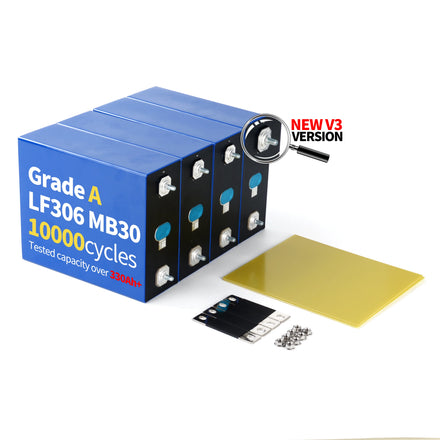 2026 EVE MB30 306Ah 330AH 350Ah 3.2V Lifepo4 Battery 10000 Cycles Lifepo4 Cell 3.2v Lifepo4 Battery Cells Home Solar Energy Pack