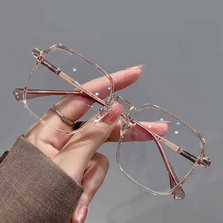 2023 Unisex Custom Logo Tr90 Anti Blue Light Computer Glasses Square Optical Glass Eyeglasses Frames Wholesale From Manufacturer