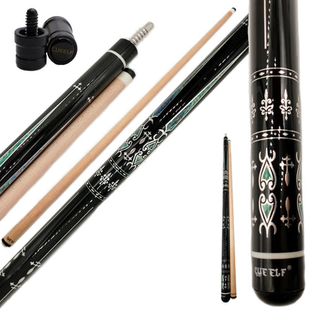 For Professional Carom Pool Cue Stick Stainless Steel Center Joint Maple 530g-540g 12mm Tip