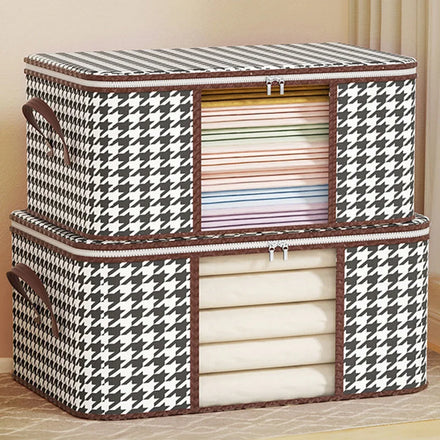 Fabric Underwear Pants Storage Bag Bedroom Quilt Clothes Container Bag Clothes Storage Box Foldable Organization Storage Box