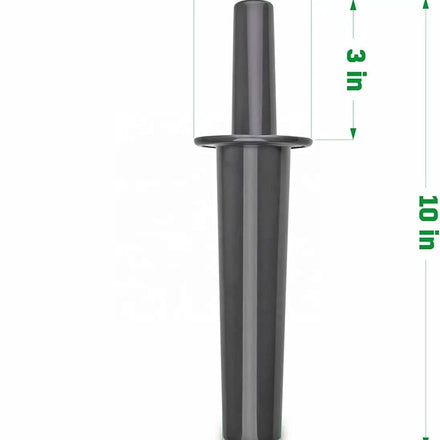 Blender Tamper Replacement for Vitamx E310 Blender Compatible with Container 32 Oz 48 Oz Vitamx Mini Tamper 9.75 In Grey