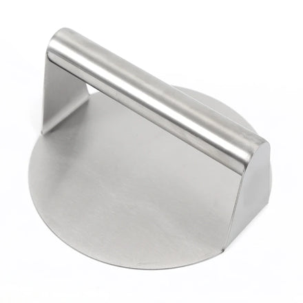 Stainless Steel Non-Stick Smooth Burger Press Round Smasher Hamburger Press for Flat Top Griddle Grill Cooking Steaks BBQ
