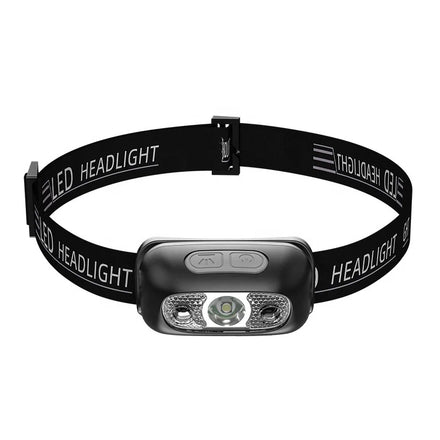 Johold Outdoor Sensor Headlight Usb Charging Sensor Headlight Led Night Fishing Portable Strong Light Night Run Headlight