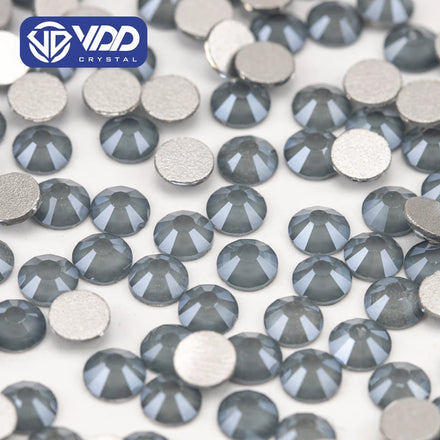 VDD 140 MRD-Grey Rhinestones Glass Crystal Flatback Diamond Strass 3D Stones Glitter Nail Art DIY Accessories Crafts Decoration