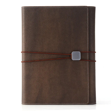 Personalised Business Gift New Design Pu Leather Material Custom Hardcover Leather Binding Elastic Strap Notebook for Boys
