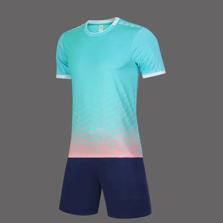 Custom Full Set Quick Dry Soccer Wear Sublimation Football Jerseys with Own Design Kits