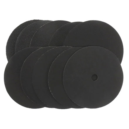 4Inch Circular Black Silicon Carbide Abrasive Disc Waterproof Hook and Loop Sandpaper Sanding Disc for Wood Metal Finishing