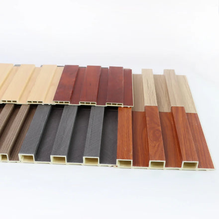 Sample Box Waterproof Wood-Plastic Flat Ceiling Wall Panel Plastic Wpc Wall Panel Indoor for Interior Decoration