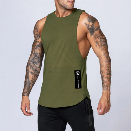 Mens Sleeveless Vest Suitable for Sports and Leisure Comfortable and Breathable Sporty Gym Workout Training Vest Tops