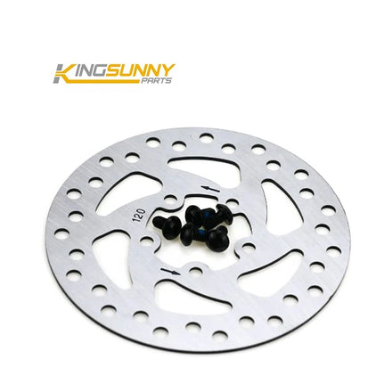 120 MM Brake Disc for Xiaomi M365 Pro Electric Scooter M365 Rear Wheel Brake Disc with Screw Electric Scooter Parts Accessories