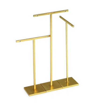Custom Necklace Jewelry T bar Metal Earring Display Stand Jewelry Display Base Earring Holder Props