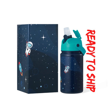 In Stock 14oz 420ml BPA Free Insulated Leak Proof Water Bottle Stainless Steel Thermal Vacuum Cups Steel Bottle Manufacturer