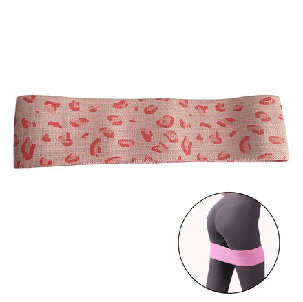 Factory Custom Fitness Non Slip Fabric Exercise Band Resistance Mini Band Booty Band for Body Shaping 60 lb Medium Tension