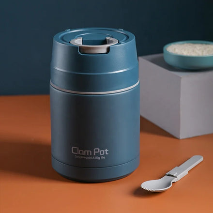 Thermos Vacuum Insulated Stainless Steel Double Wall BPA Free 800ml Food Jar with Freshness Preservation