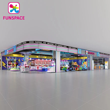 Funspace Professional Customization Indoor VR Simulator Arcade Vending Amusement Equipment Kids Arcade Claw Shopping Mall School