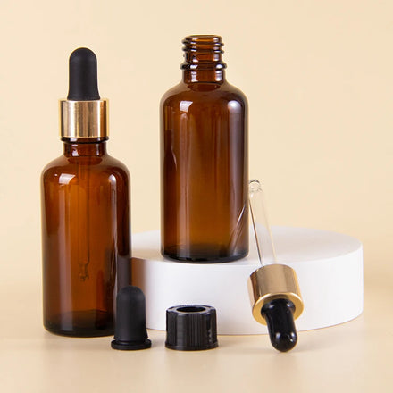 5ml 10ml 15ml 20ml 30ml 50ml 100ml Frosted Green Blue Amber clear Luxury Essential Oil Glass Dropper Bottle