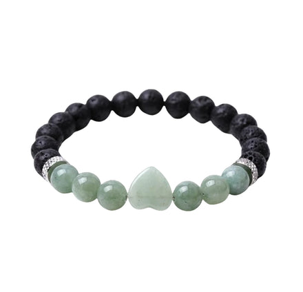 Wholesale Muti-Color Option 8mm Green Aventurine Gemstone Bracelet Yoga Menditation Beaded Bracelet