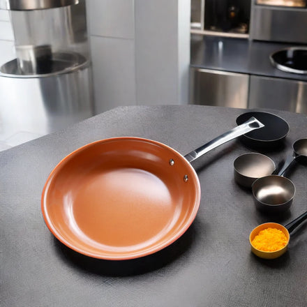Superior Quality Durable Aluminium Coated Non-stick Round Frying Pan Cooking Pan
