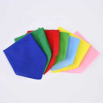 Wholesale Cotton Blank Pet Bandana Dog Triangular Scarf Dog Bandana Custom Color Custom Logo
