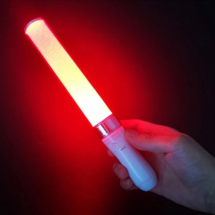 Custom LED Glow Stick with Remote Control 15 Colors 25cm for Christmas Valentine's Day Graduation & Parties