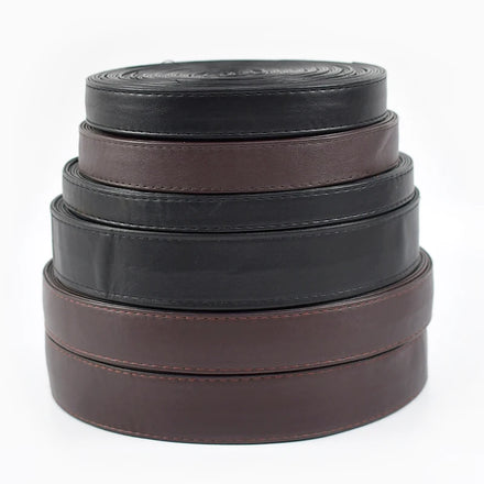 Deepeel CD013 5Meters 10-30mm Luggage Garment Accessories DIY Handle PU Soft Leather Handbag Braided Imitation Leather Rope