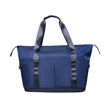 2024 Large Capacity Oxford Fashion Women's Duffel Gym Bag with Zipper Closure Brown & for Colors