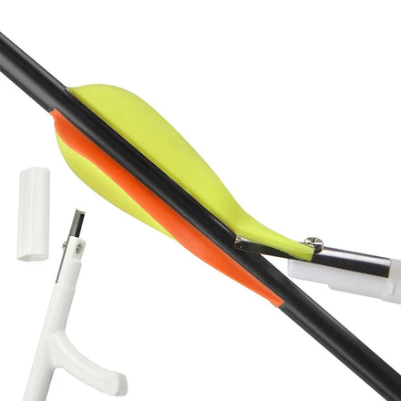Arrow Feather Removal Tool Arrow Vanes Scraper Cleaner for Archery DIY Arrow Shaft Clean Hunting Shooting Accessory