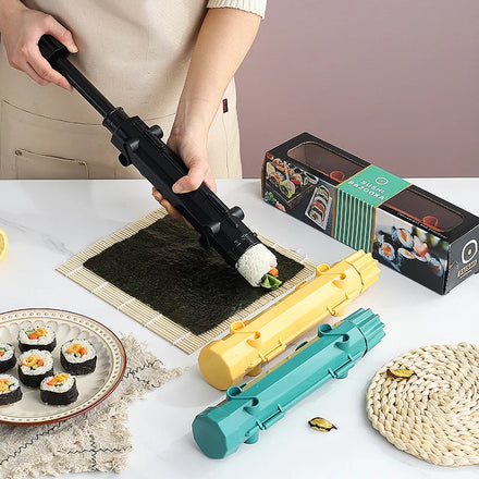 Colorful Manual Sushi Making Kit DIY Sushi Maker Tools Set Ideal Beginner's Sushi Maker