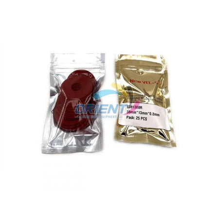 Good Quality 1 Pack=25pcs 38*13*0.8mm S381308R Red Rubber Sucker for Heidelberg SM102 Printing Machine Spare Parts