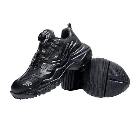 AMAWEI Safety Shoes Indestructible Steel Toe Sneakers Safety Shoes for Men 8824