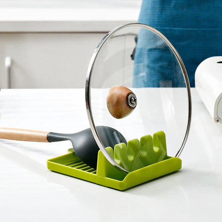 Kitchenware Utensil Spoon Rest for Multiple Utensils Heat-Resistant Serving Spoon Holder for Kitchen Spoon Holder