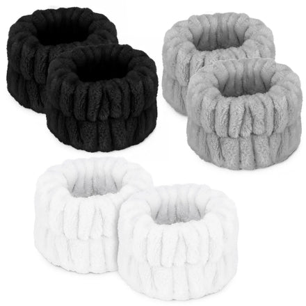Wrist Bands for Washing Face Microfiber Women's Wrist Towels for Washing Face Wristbands Absorbent Wrist Sweatband