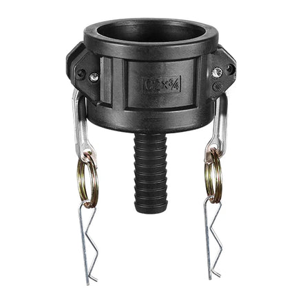 PP CAMLOCK Type C IBC Coupling 2 Inch to 3/4 Inch Hose Tail Coupling PP Tank Adapter for IBC Tanks for Pipe Fittings