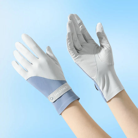 New Design Custom Summer Ladies Outdoor Fashionable Anti-UV Women's Sunscreen Gloves