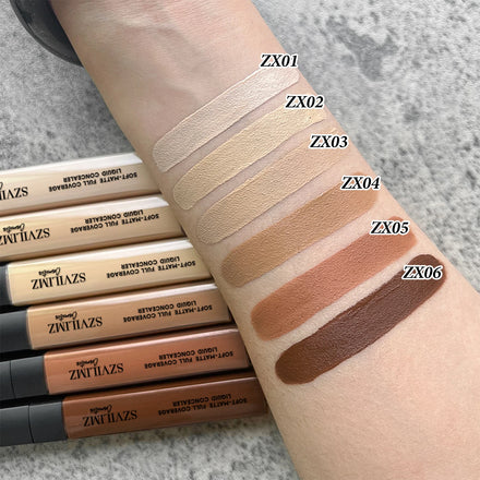 Factory Price Full Coverage Vegan Matte Waterproof HD Cream Concealer with Oil-Control for Normal Skin