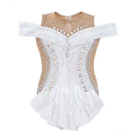 YIZHIJIAN Artistic Gymnastics Uniform Fitness Competition Figure Skating Art Exam Cheerleading Professional Training Skirt