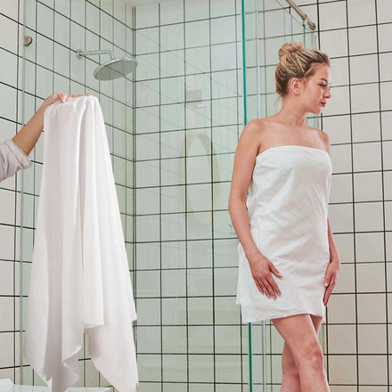 Wholesale Disposable Towel Travel Hotel Beauty Towel White Wet and Dry Use Disposable Bathroom Bath Towels