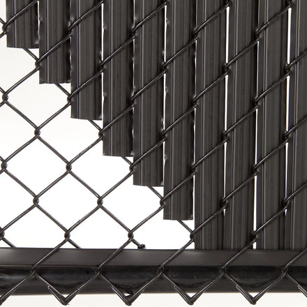Customized 6ft 8ft High Chain Link Fence Pvc Privacy Chainlink Fence Slats for Fencing