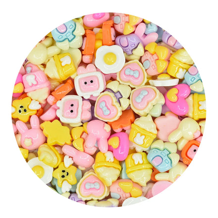 Wholesale Minisize Cute Mixed Style Resin Charms for DIY Scrapbooking Jewelry Making Hairpins Phone Case Decoration Accessories
