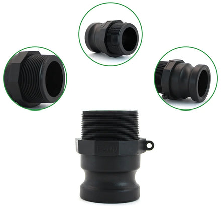 Type F Quick Connect and Disconnect Water Fittings Camlock Adapter for IBC Tote Tank