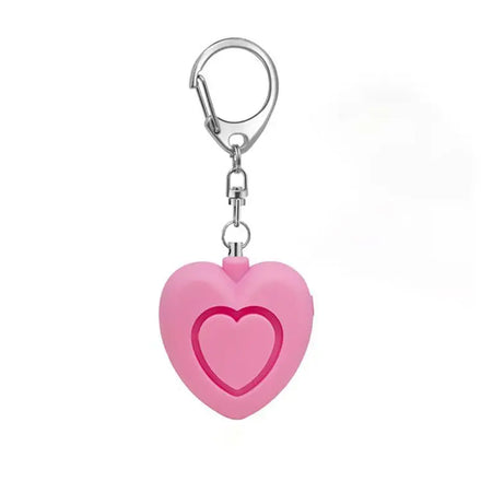 130db High Cute Personal Alarm With Light Devices Safe stick Key chain Women Mini Led keychain For Camping