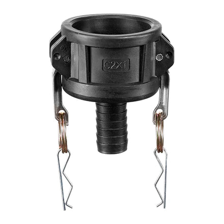 HDPE Camlock C200-025 2-Inch Male Female Connection IBC Tank Adapter Hose Coupling Pipe Fittings
