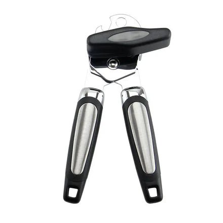 Stainless Steel Manual Can Opener for Promotional Gifts Eco-Friendly with Customized Logo and Non-slip Handle