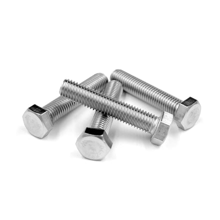 Customised Stainless Steel 304/316 & Mild Carbon Steel Grade 4.8/8.8 Plain Finish Hex Bolts M4-M10 DIN 933/931